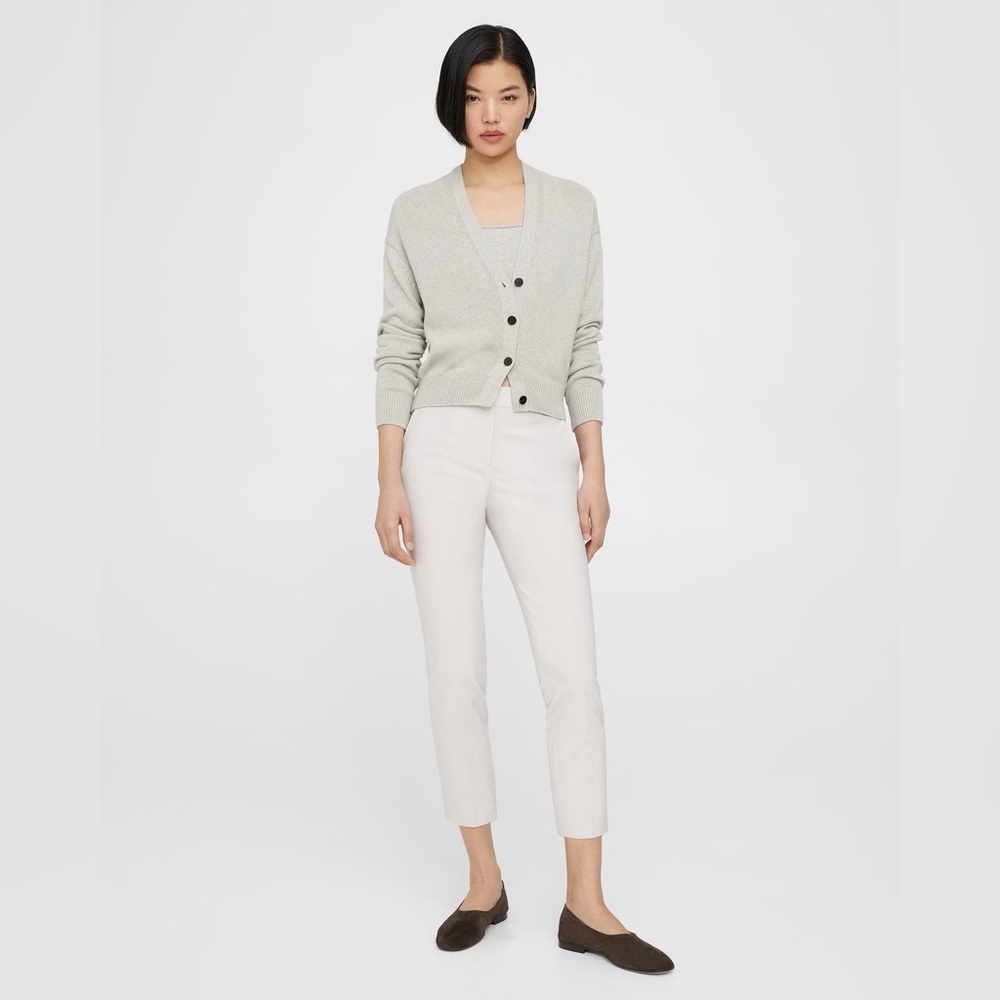 THEORY Cotton and cashmere-blend cardigan
$345